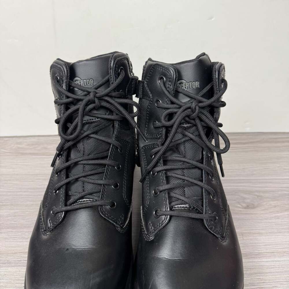 Interceptor Men's Guard Zippered 6" Soft Toe Tactical Boots Sz 11 - Picture 2 of 13